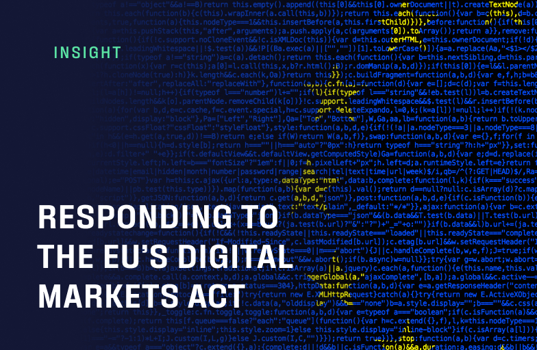 What is the EU’s Digital Markets Act? | Volt
