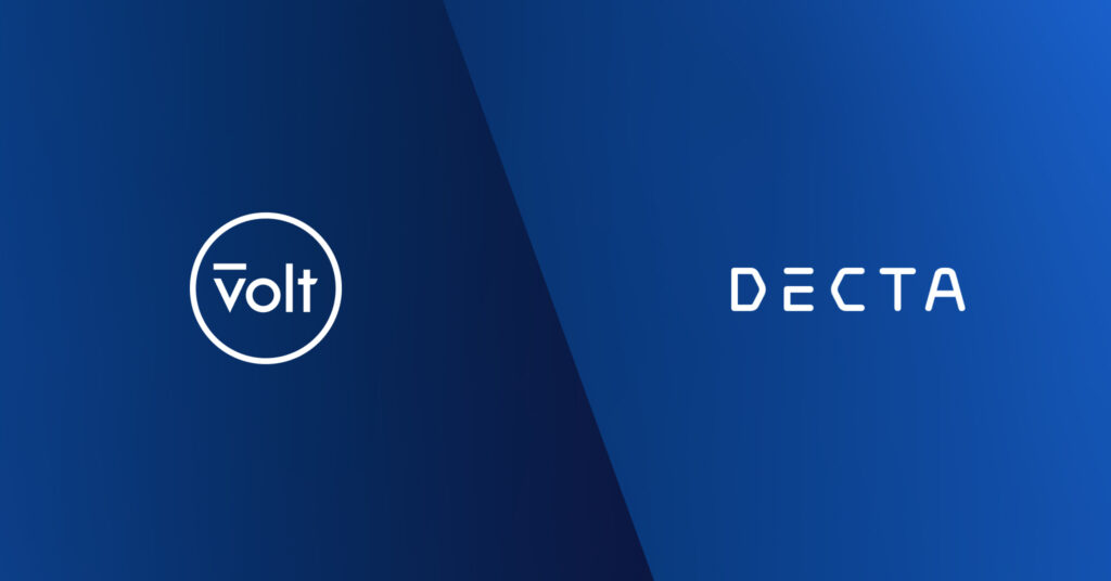 Volt and DECTA announce a new partnership