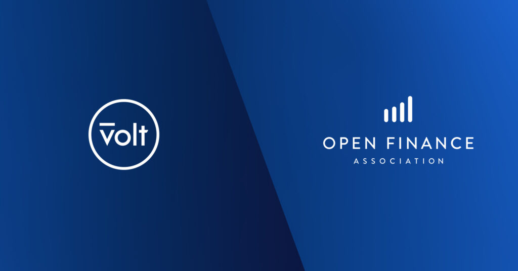 Volt is a founding member of the Open Finance Association