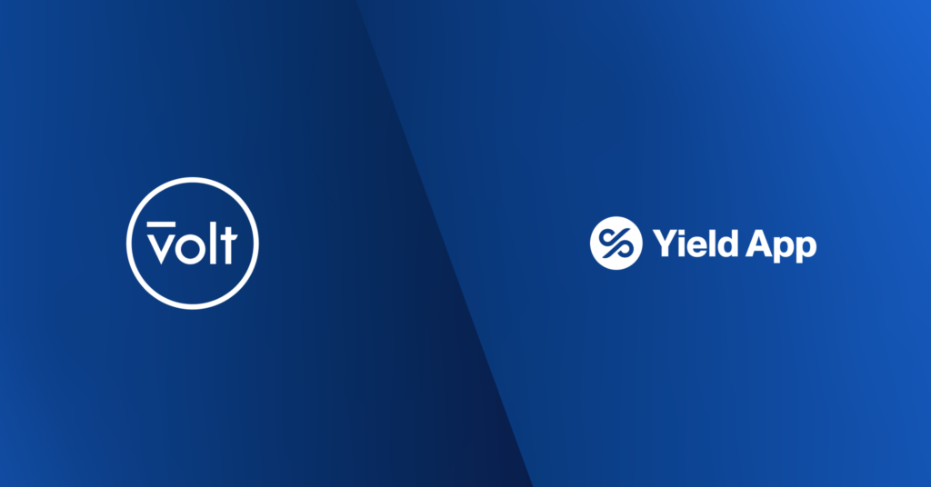 Yield App partners with Volt